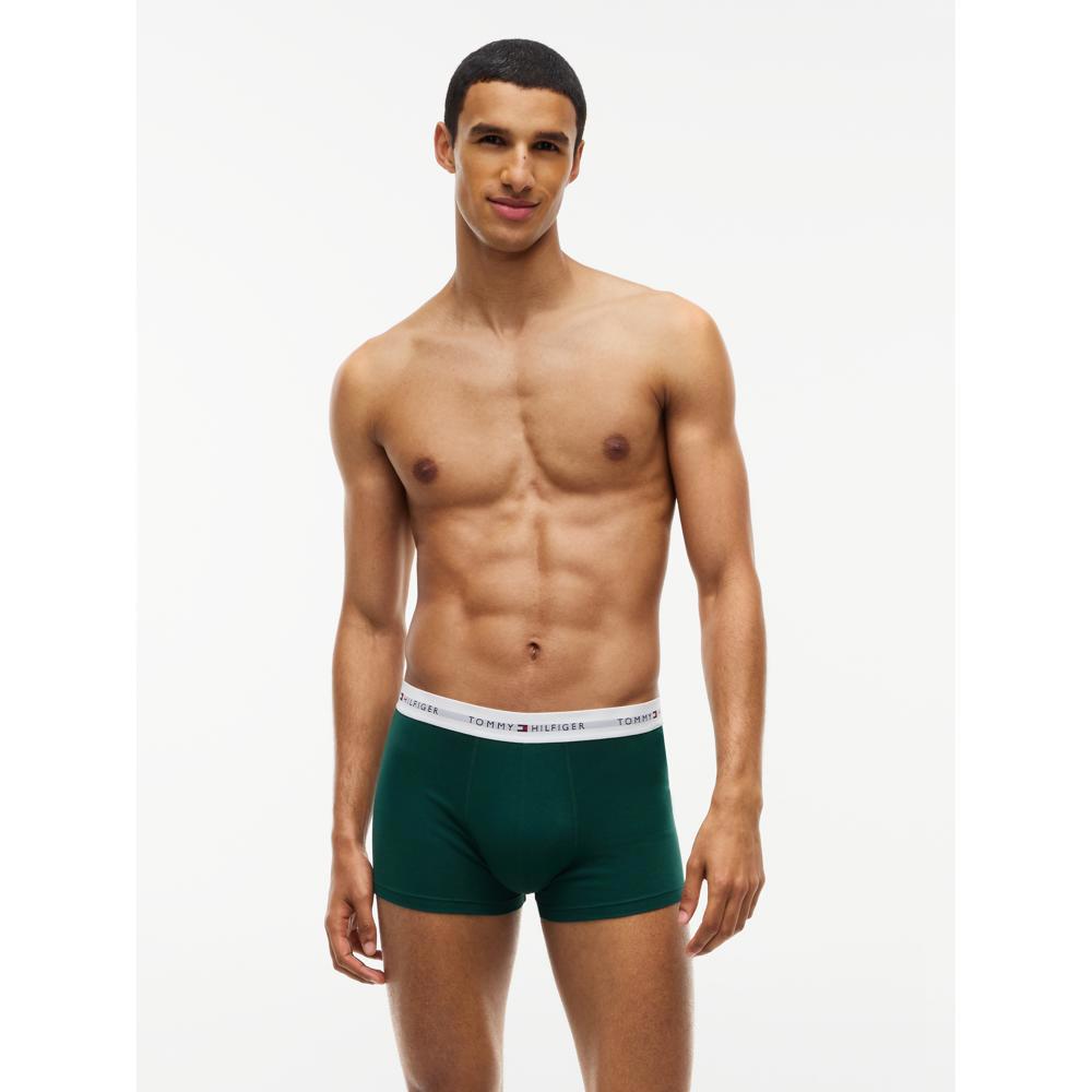 Tommy Hilfiger 3 Pack Printed Trunks